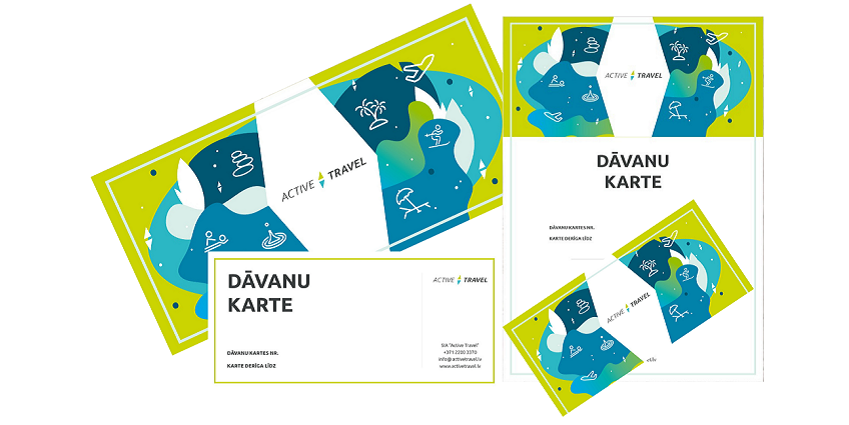 Dāvanu karte ceļojumam – laba izvēle dāvanai svētkos
